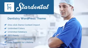 Stardental - Dentist WordPress Theme