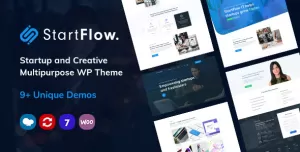 StartFlow  Responsive Multipurpose WordPress Theme