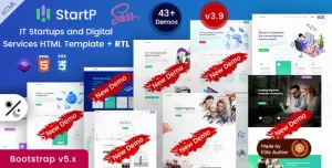 StartP - IT Startup & Digital Business Services HTML Template