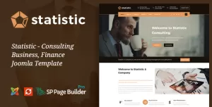 Statistic - Business Consulting and Professional Services Joomla Theme