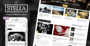 STELLA - Clean Blog/News/Magazine Responsive Theme