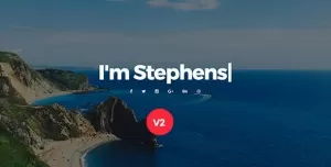 Stephens - Personal Portfolio Joomla Template