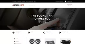 StereoCar - Car Audio Store Magento Theme - TemplateMonster