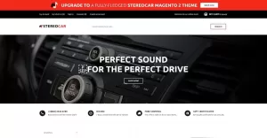 StereoCar - FREE Audio eCommerce Magento Theme