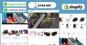 Stick Hut - Hockey Equipment Multipurpose Shopify Theme
