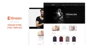 Stinson - Fashion Boutique HTML Template using Bootstrap