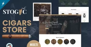 Stogic - Cigar and Tobacco Store PrestaShop Theme