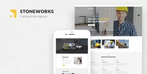 Stoneworks - A Professional Drupal Theme for Construction And Building Business