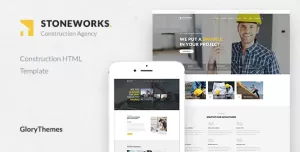 Stoneworks - A Professional HTML Template for Construction, Architect & Building Business