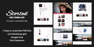 Storted - PSD Templates for Online Store