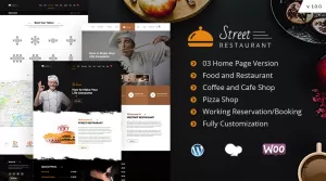 Street - Food Restaurant WordPress Theme