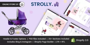 Strolly Single Product Shopify Theme