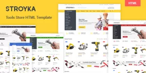 Stroyka - Tools Store HTML Template