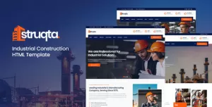 Struqta - Industrial & Construction HTML Template