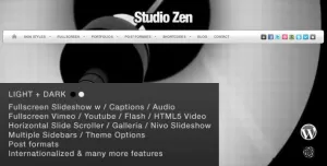 Studio Zen  Photography Theme for WordPress