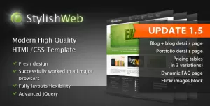 StylishWeb  Modern High Quality HTML/CSS Template