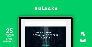 Sulacko Email Template + Online Emailbuilder 2.1