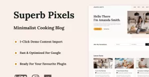Superb Pixels - Cooking and Food Theme - TemplateMonster