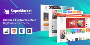 SuperMarket - Multipurpose Creative  BigCommerce Theme