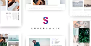 Supersonic — Creative Resume/CV HTML Template