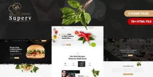 Superv - Restaurant HTML Template