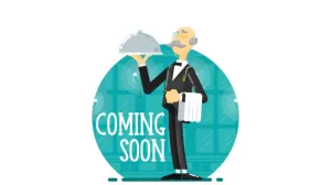 SVG Coming Soon\Under Construction Creative Page - Waiter