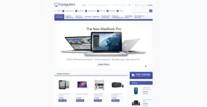 Tablets & Computers ZenCart-sjabloon - TemplateMonster