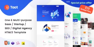 Tact -  Creative Agency Multi-Purpose HTML Template