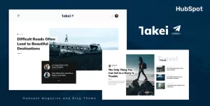 Takei - Blog and Magazine HubSpot Theme