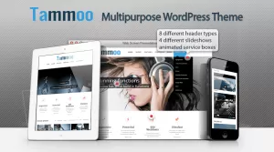 Tammoo - Business WordPress Theme