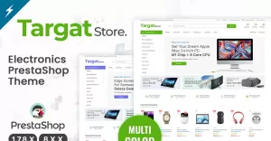 Targat – elektronika a mega obchod Téma PrestaShop