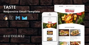 Taste - Restaurant Responsive Email Template