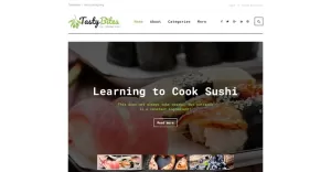 TastyBites - Recipe & Food Blog WordPress Theme