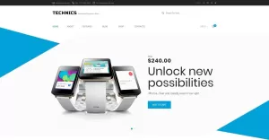 Technics - Electronics Store WooCommerce Theme
