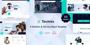Technix - Technology & IT Solutions React Next js Template