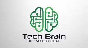 Technology - Brain Logo - Logos & Graphics