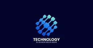 Technology Color Gradient Logo Style - TemplateMonster