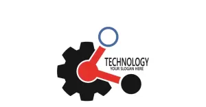 Technology Logo Vector Template Illustration 3
