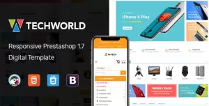 TechWorld - Responsive Prestashop Digital Theme