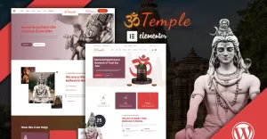 Temple Oriental Shrine Elementor WordPress Theme