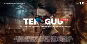 Tenguu Cinema - Movie Theater Template