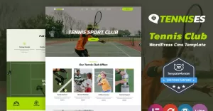 Tennises - Tennis and Sports Club WordPress Theme
