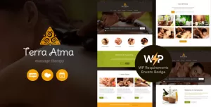 Terra Atma  Spa & Massage Salon Wellness WordPress Theme