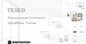 Teslo - Multipurpose Business and IT Solution Minimalist WordPress Theme