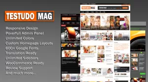 Testudo - Mag - Magazine/News WordPress Theme - Themes ...