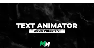 Text Animator - Liquid V1 Premiere Pro Presets
