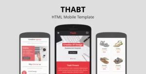Thabt - HTML Mobile Template