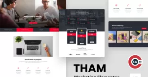 Tham - Marketing Agency Elementor Kit - TemplateMonster