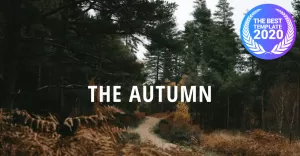 The Autumn - Creative Portfolio  Responsive Drupal Template