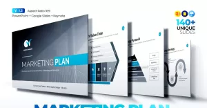 The Best Marketing Plan PowerPoint Template - TemplateMonster